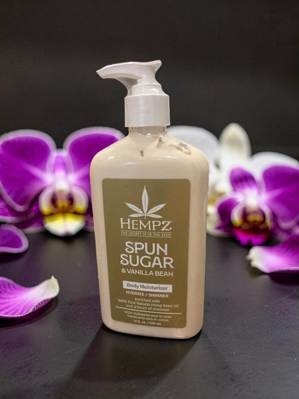Hempz Spun Sugar & Vanilla Bean Body Moisturizer 17 oz